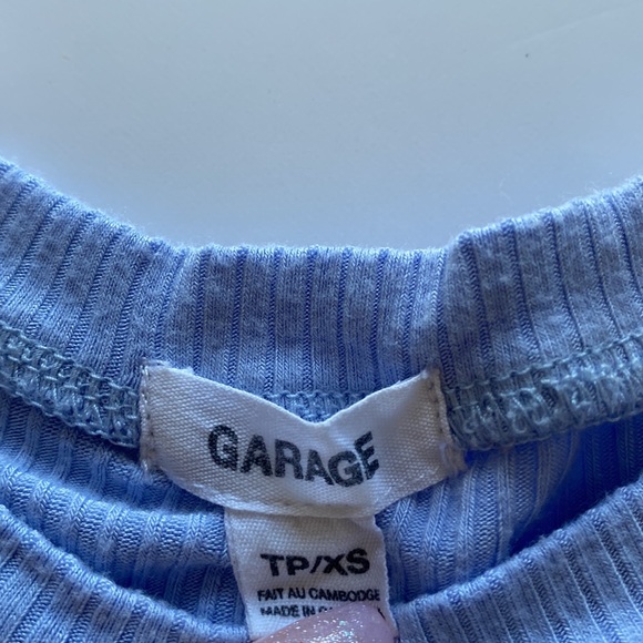 Ribbed Cropped T-Shirt - Picture 3 of 4